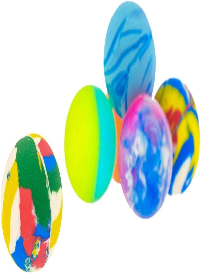 Firstly Traders Pack of 5 (Size 40 mm) Balls Mini Crazy Balls (Dark) Indoor Outdoor Practice Crazy Bouncy Balls Training Soft Balls Kids Toy Pets Balls for Fun Multicolor - Image 5